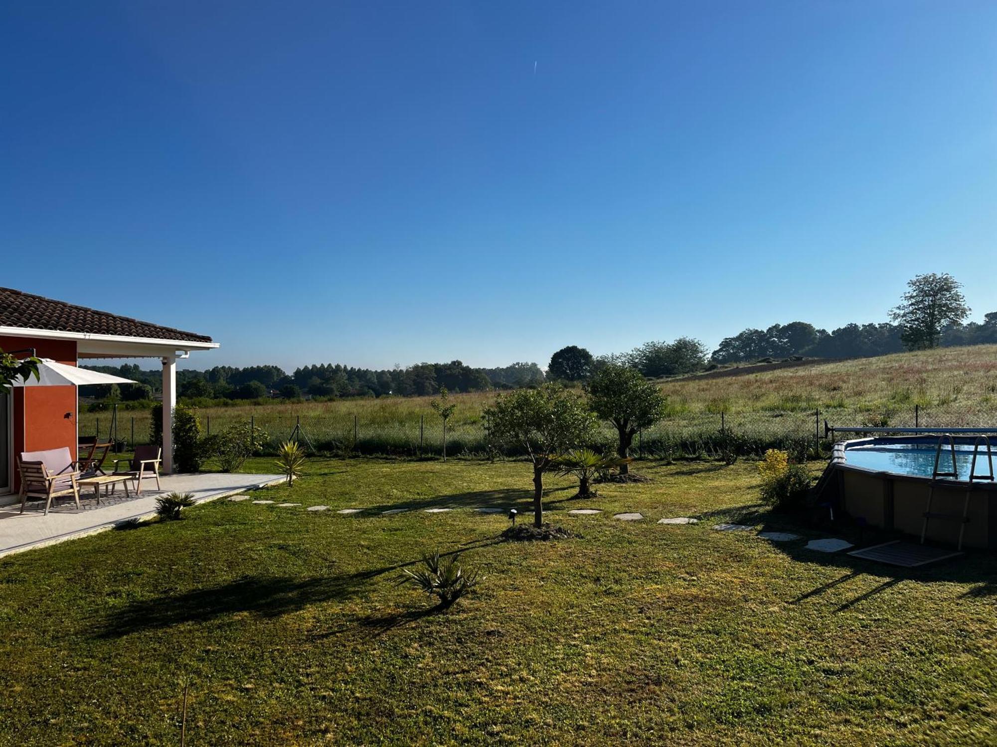L'Etape Landaise - Maison D'Hotes Gousse Exteriör bild